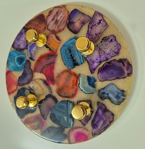 Agate Resin Platte