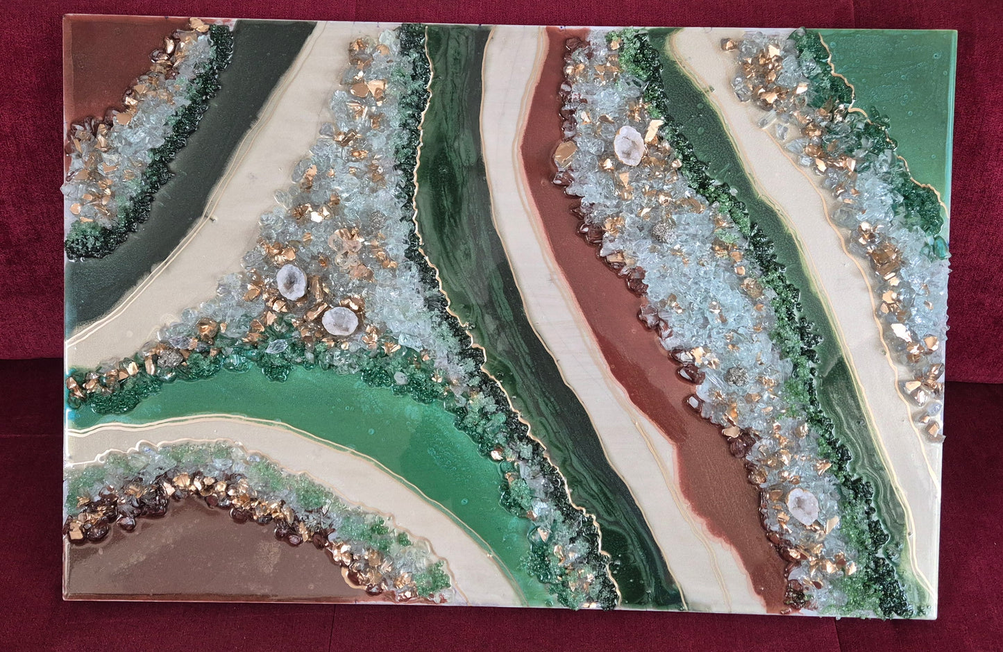 Geode Wall hanging
