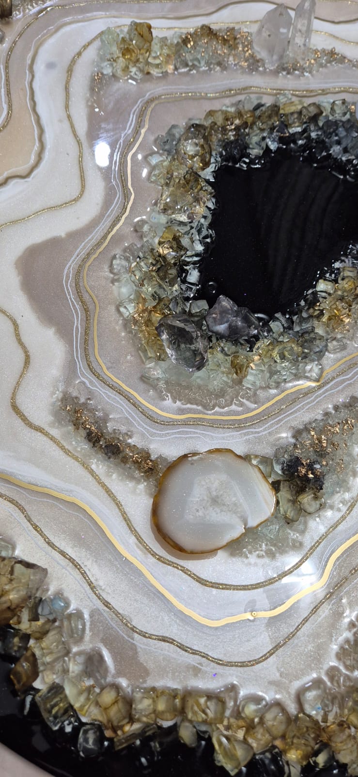 Geode Wall hanging