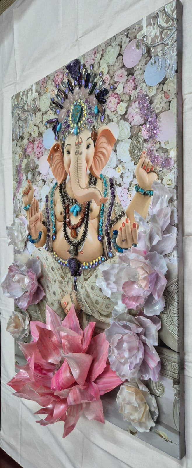 3-D Ganesh Wall hanging