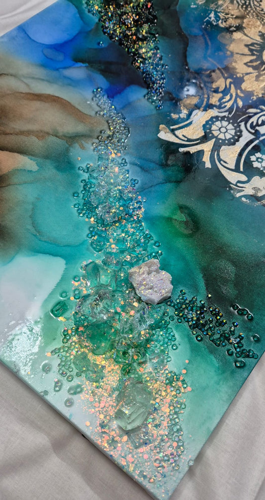 Mixed Media and Resin