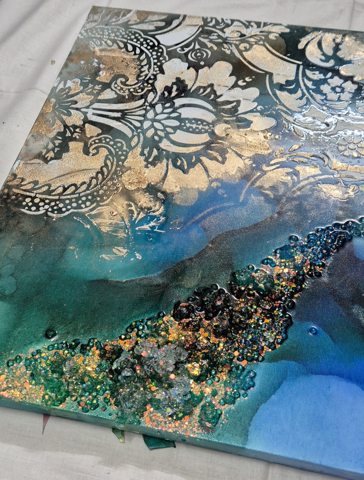 Mixed Media and Resin