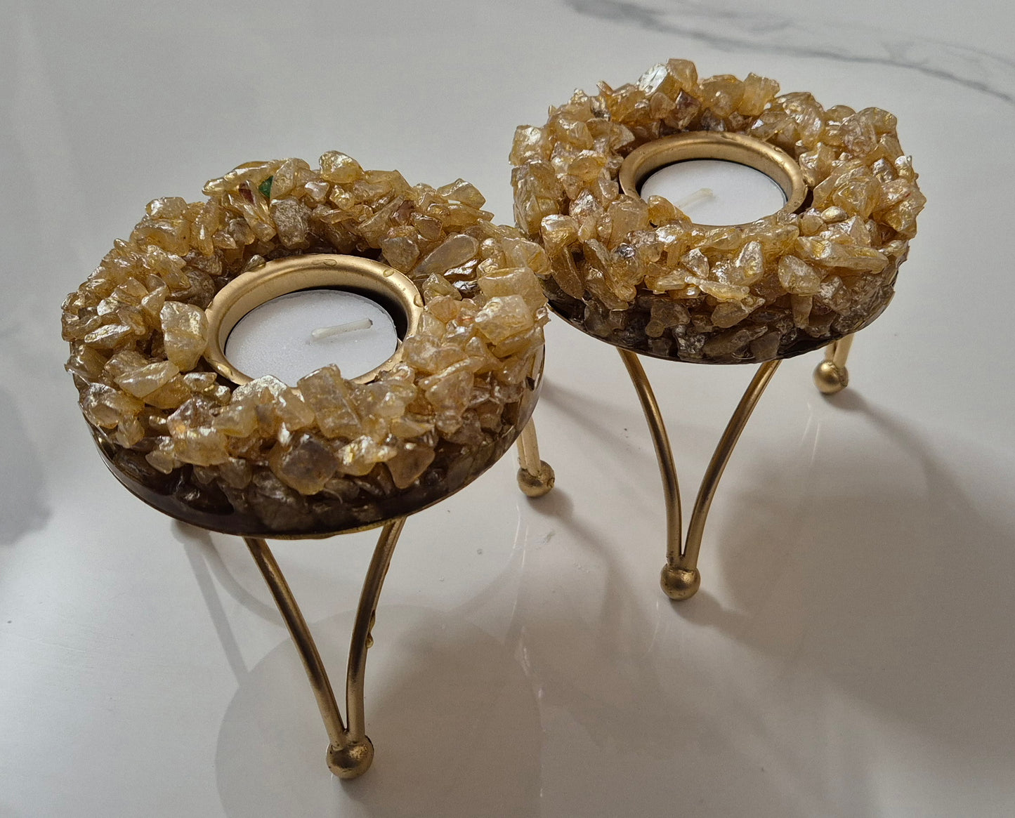 Resin with Colour Stone crystals