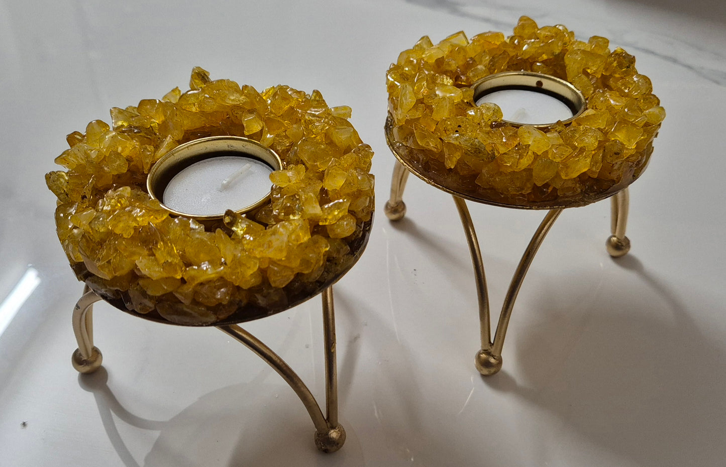 Resin with Colour Stone crystals