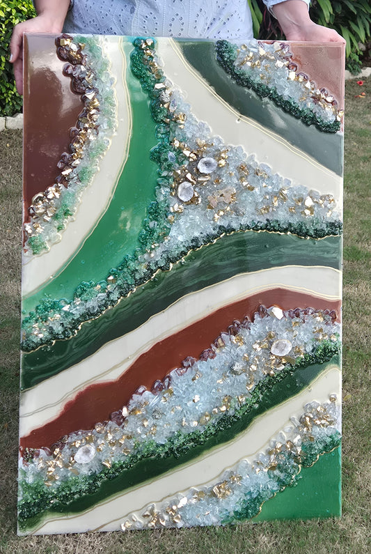 Geode Wall hanging