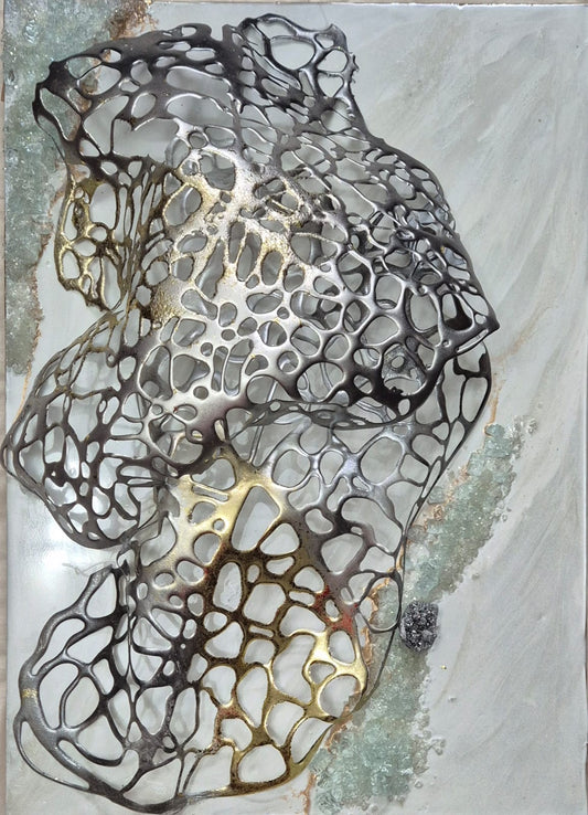 Resin Lattice Vein Mesh