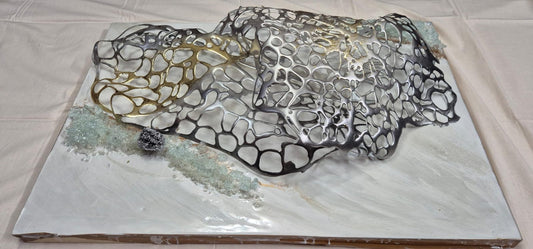 Resin Lattice Vein Mesh