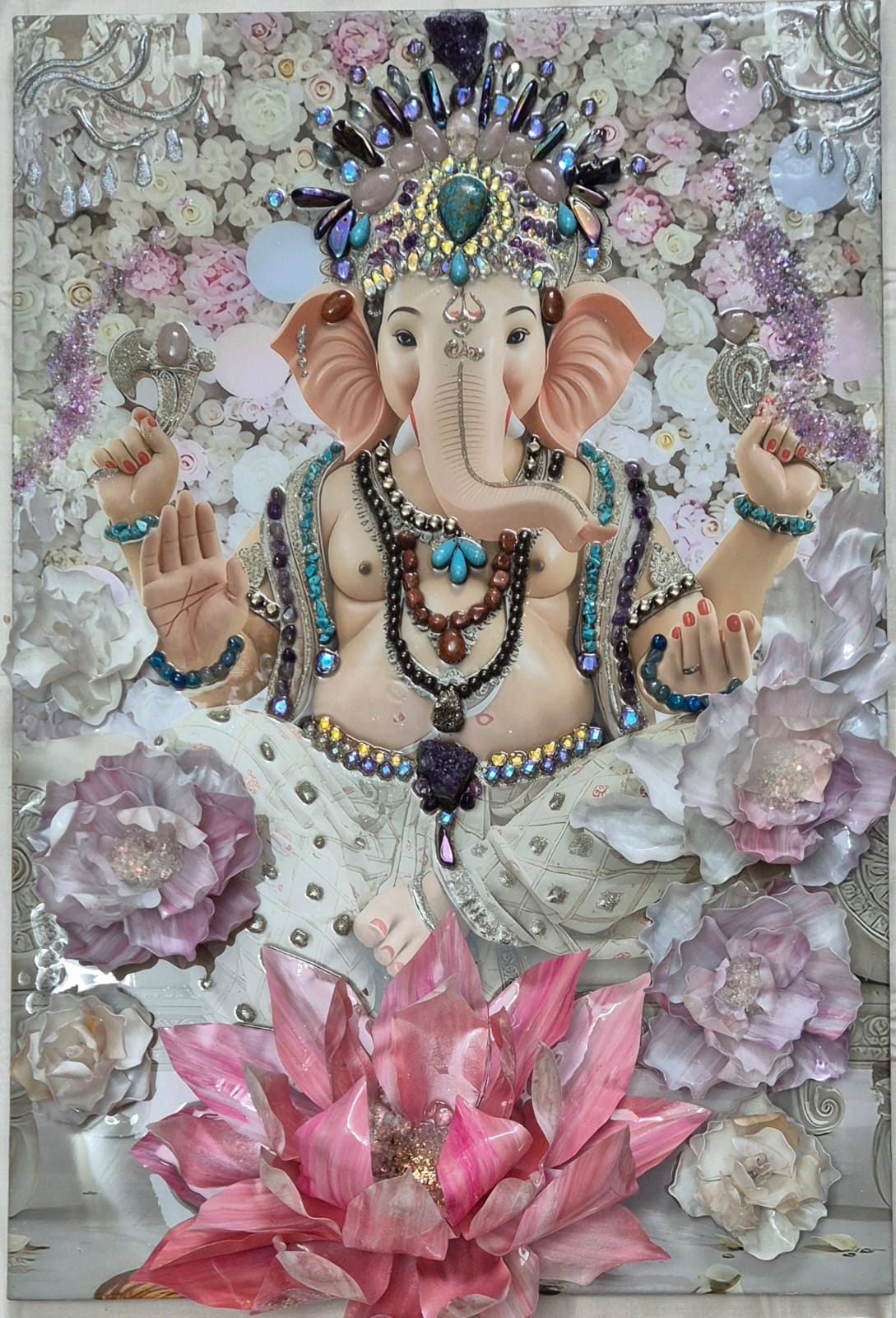 3-D Ganesh Wall hanging