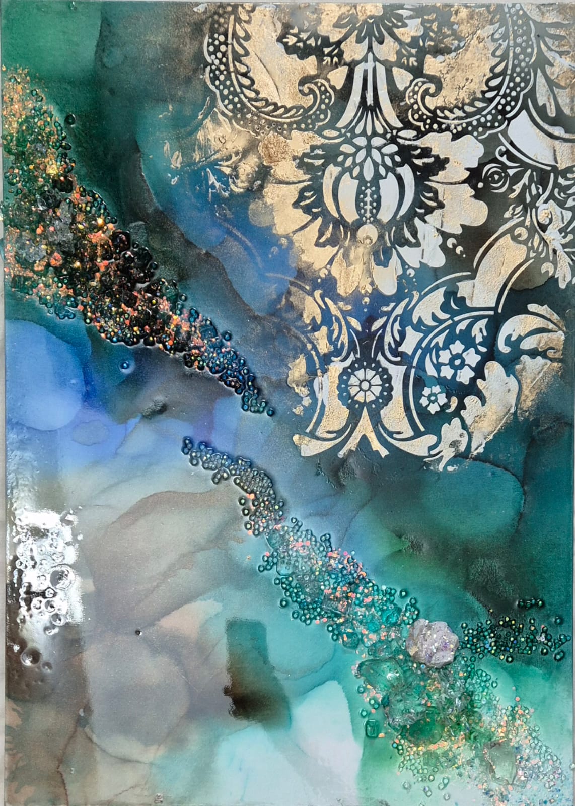 Mixed Media and Resin